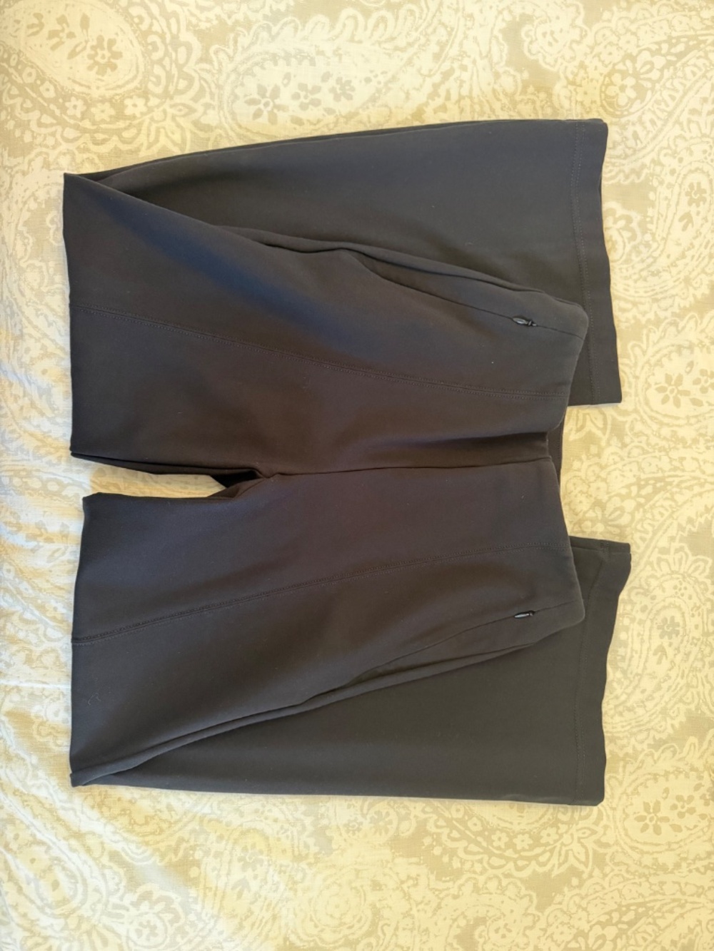 LOFT Black Wide Leg Pants - Picture 2 of 8